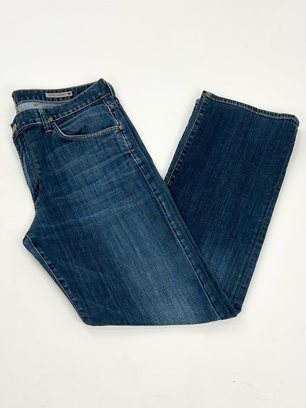 Citizens of Humanity Evans Jeans Mens 36 Straight Leg Dark Wash Made USA